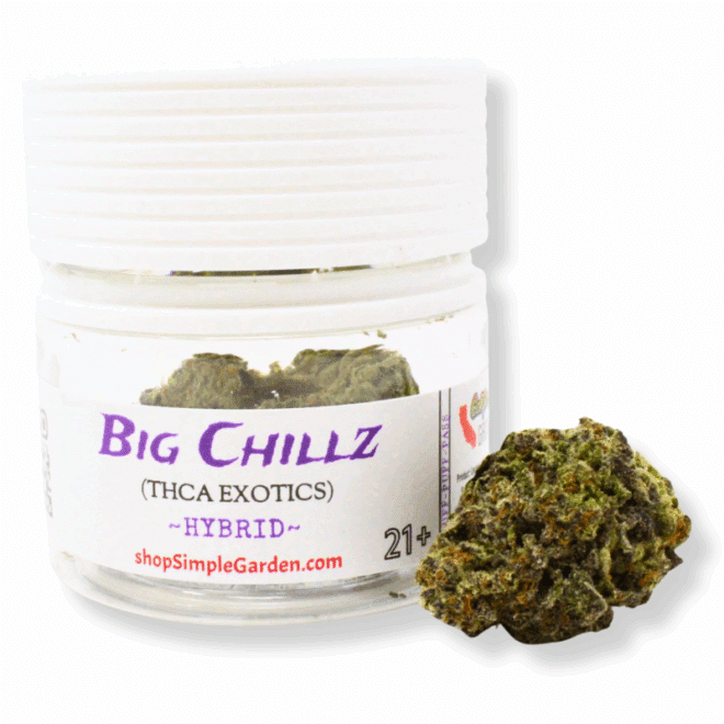 Big Chillz (Hybrid) - Indoor THCa Flower (3.5g) - Image 2