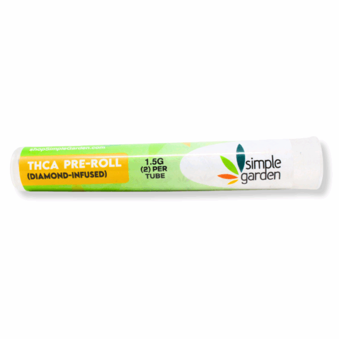 1.5G THCa Diamond-Infused Flower 2-Pack Pre-Roll – Gelato (Hybrid) - Image 2