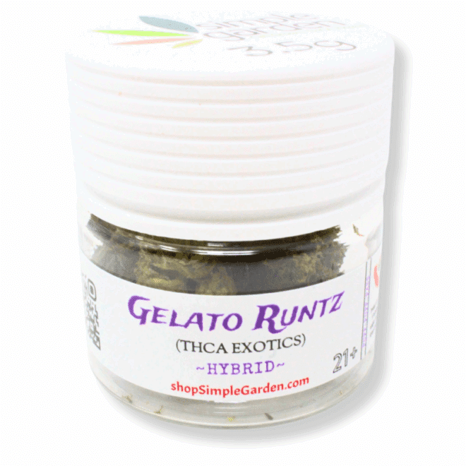 Gelato Runtz (Hybrid) - Indoor THCa Flower (3.5g) - Image 4