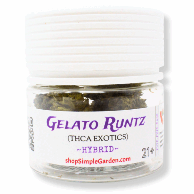 Gelato Runtz (Hybrid) - Indoor THCa Flower (3.5g) - Image 5