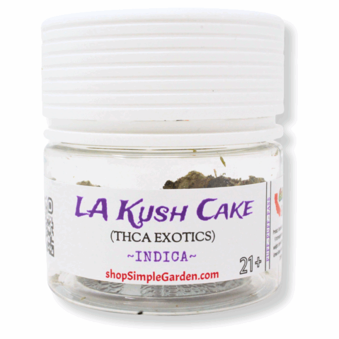 LA Kush Cake (Indica) - Indoor THCa Flower (3.5g) - Image 4