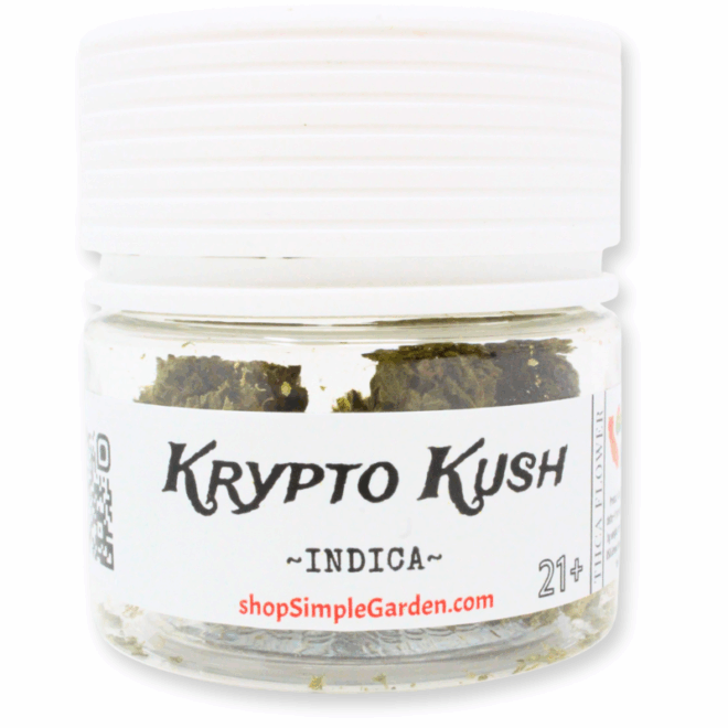 Krypto Kush (Indica) - Indoor THCa Flower (3.5g) - Image 2