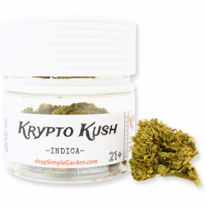 Krypto Kush (Indica) - Indoor THCa Flower (3.5g) - Image 4