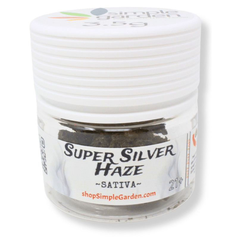 Super Silver Haze (Sativa) – Indoor THCa Flower (3.5g) - Image 4