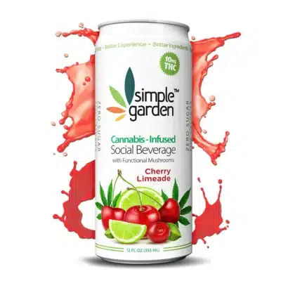 "Cherry Limeade" THC-Infused Social Beverage (4pk)