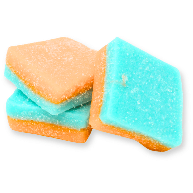 3000mg Double-Stacked Gummies - Delta-9 + Delta-8 + THCp (200mg each - 15 Count) - Blue Razz-Creamsicle - Image 2