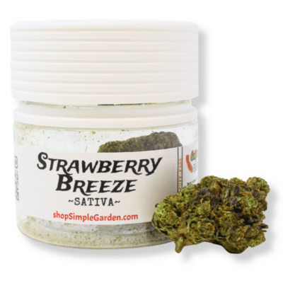 Strawberry Breeze (Sativa) - Indoor THCa Flower (3.5g)