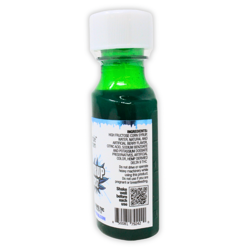 Delta-9 THC Syrup – Blue Nerdz - Image 5