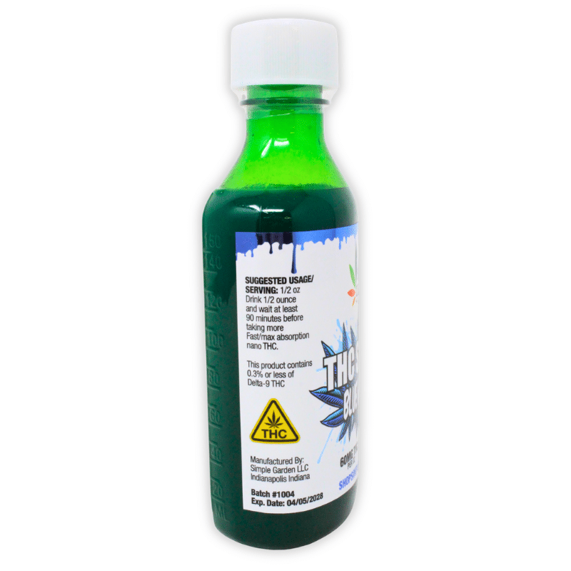 Delta-9 THC Syrup – Blue Nerdz - Image 3