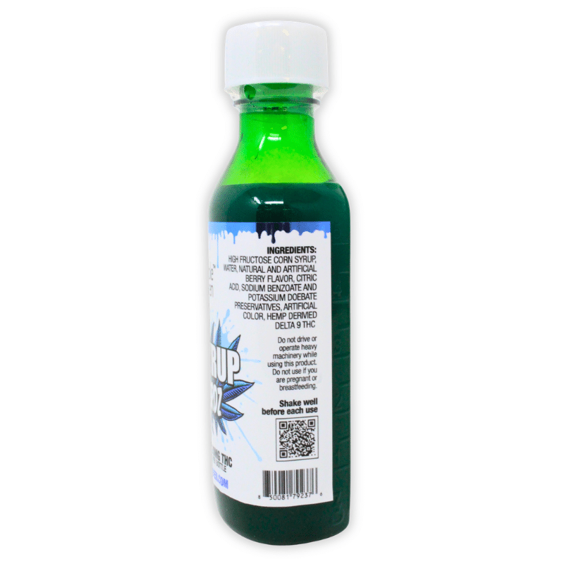 Delta-9 THC Syrup – Blue Nerdz - Image 2