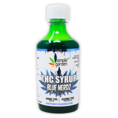 Delta-9 THC Syrup – Blue Nerdz - 420mg