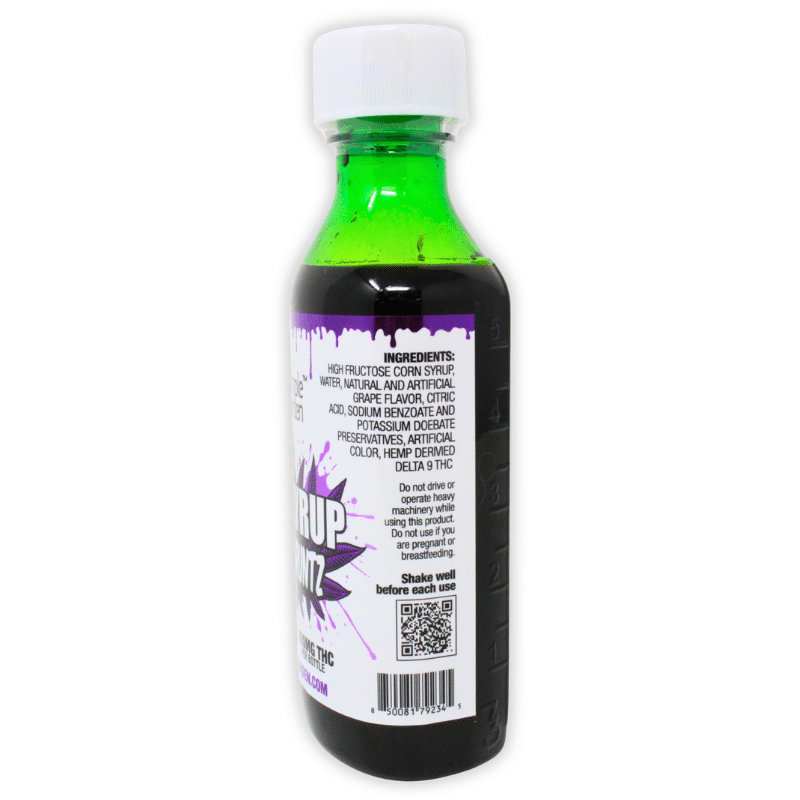 Delta-9 THC Syrup – Grape Runtz - Image 3