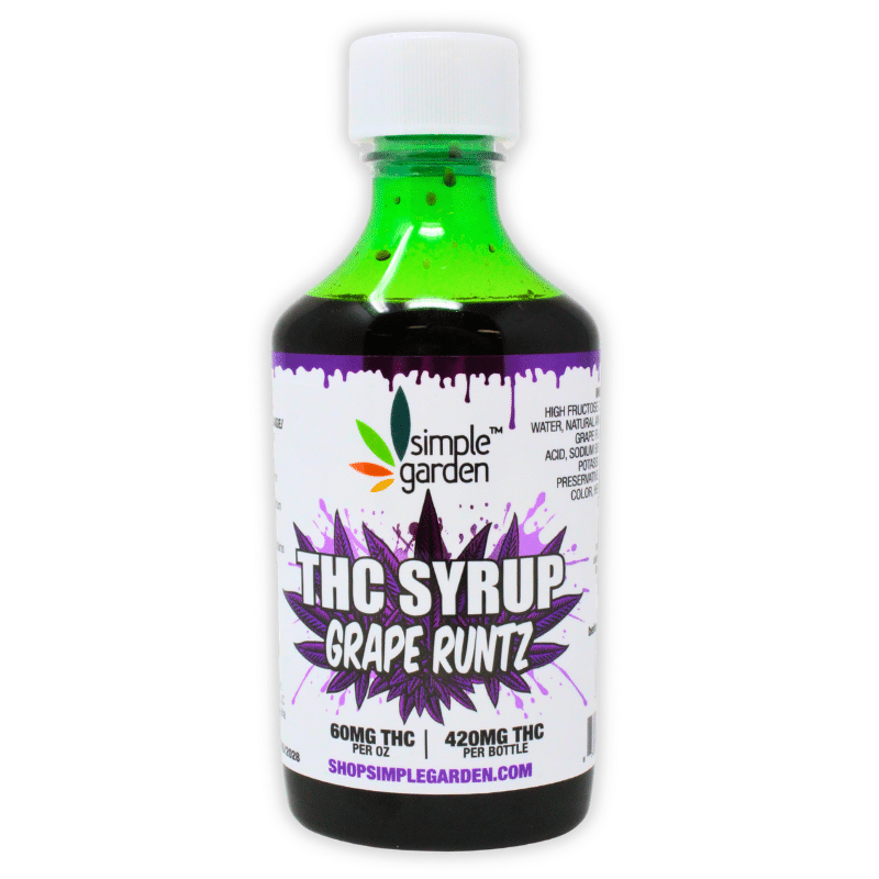 Delta-9 THC Syrup – Grape Runtz