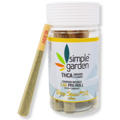 1.5G THCa Diamond-Infused Flower 10-Pack Pre-Roll – Deep Space 52 (Hybrid)