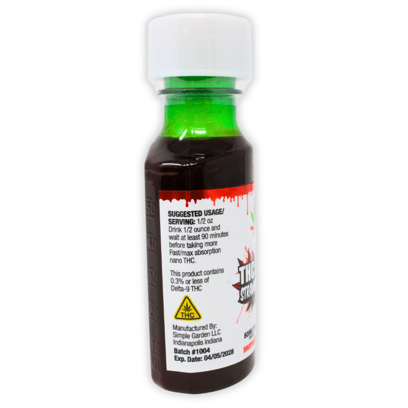 Delta-9 THC Syrup – Strawberry Gelato - Image 6