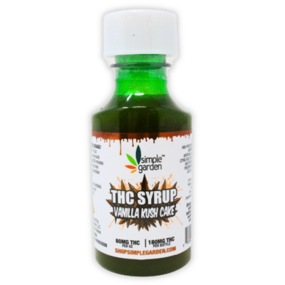 Delta-9 THC Syrup – Vanilla Kush Cake - 180mg