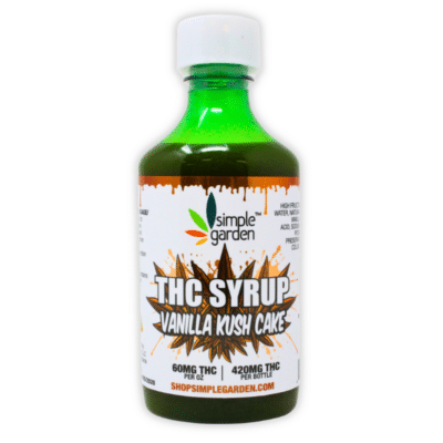 Delta-9 THC Syrup – Vanilla Kush Cake - 420mg